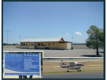 Flughafen Cowra, 3-Bild-AK