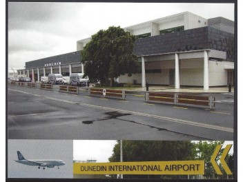 Flughafen Dunedin, 3-Bild-AK