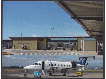 Flughafen Tauranga, 2-Bild-AK