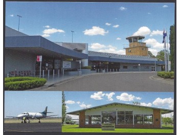 Flughafen Tamworth, 3-Bild-AK