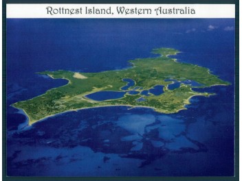 Rottnest Island: aerial view