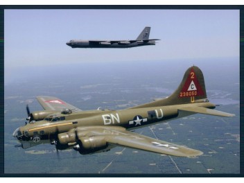 USAF, B-17 + B-52