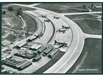 Zurich: SAS DC-4, Swissair,...