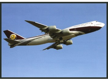 Sheikh Khalifa/Qatar, B.747