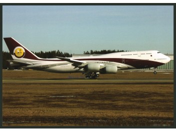 Sheikh Khalifa/Qatar, B.747