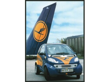 Francfort: Lufthansa, queue...