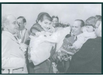 Lisbonne: arrivée Maria Callas