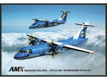 AMX - Amakusa, ATR 42 + DHC-8