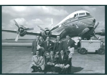 Pan Am, DC-6, mit Passagieren