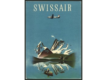 Swissair, advertising, DC-4