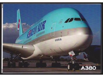 Set Airbus A380, 36 postcards