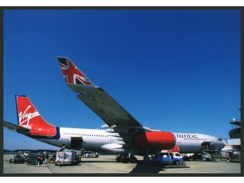 Narita: Virgin Atlantic, A340