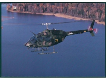 Luftw. Schweden, Bell 206...