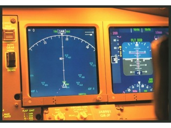 Cockpit, JAL B.777