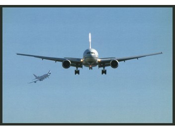 JAL, B.777 + B.747