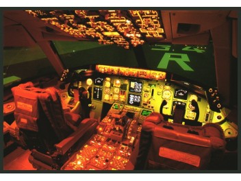 Cockpit, JAL B.767