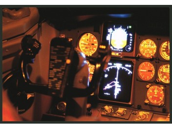 Cockpit, JAL B.737