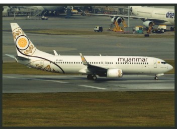 Myanmar National Airl., B.737