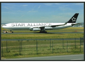 Lufthansa/Star Alliance, A340