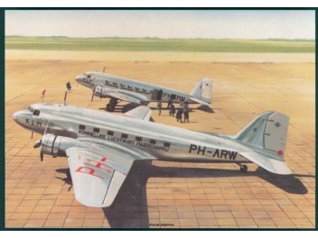 KLM, DC-2 + DC-3