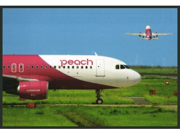 Osaka Kansai: Peach, A320