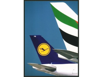 Lufthansa A340, Emirates A330