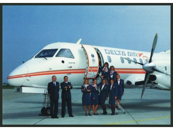 Delta Air, Saab 340 et...