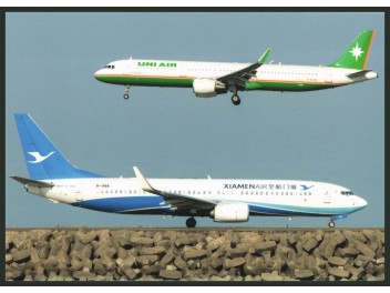 Xiamen Airlines B.737 + Uni...