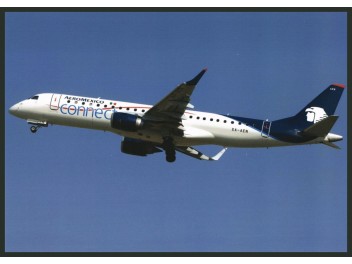 Postcard Aeromexico Connect Embraer 190 Jjpostcards Com