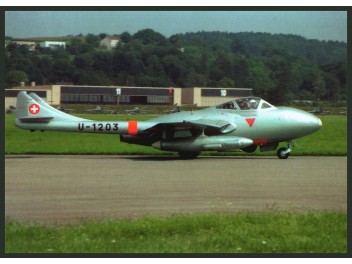Armée de l'air Suisse, Vampire