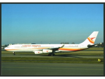 Postkarte Ak Surinam Airways A340 Jjpostcards Com