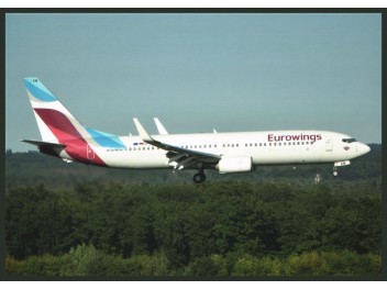 Postkarte Ak Eurowings B 737 Jjpostcards Com