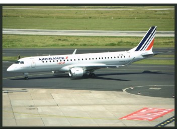 Postkarte Ak Air France Hop Embraer 190 Jjpostcards Com