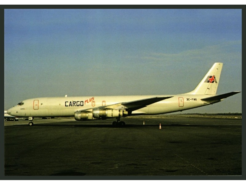 Minerve Canada Mcdonnell Douglas Dc 8 61 Airline Postcard