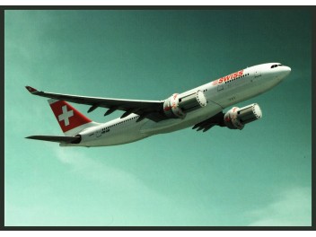 Swiss Cargo, Werbekarte, A330