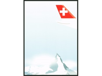 Swiss, Werbekarte Matterhorn