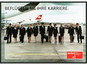 Swiss, personnel de cabine...