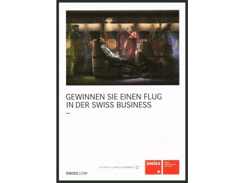 Swiss, cabine Business Class
