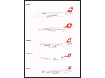 Swiss, flotte court-courrier