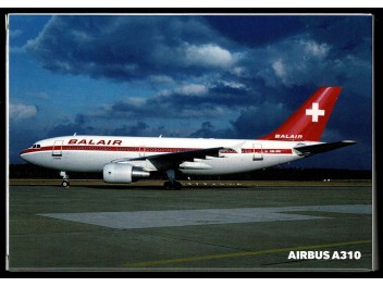 Set Airbus A310, 36 postcards