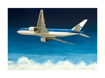 LTE Boeing 757 Airline issue postcard 