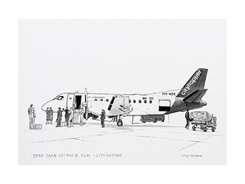 KLM Cityhopper, Saab 340