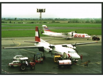 Austrian, Fokker 50 + CSA,....