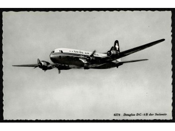 Swissair, DC-6
