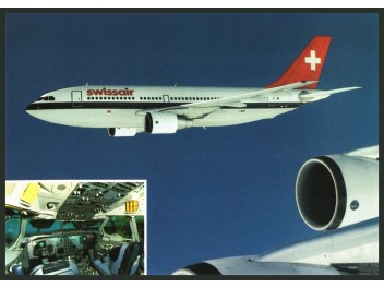 Swissair, A310 + cockpit