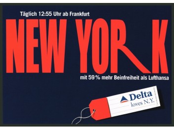 Delta, publicité New York...