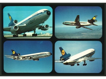 Lufthansa DC-10, 4 views