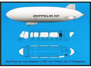 Zeppelin NT, carte de profile