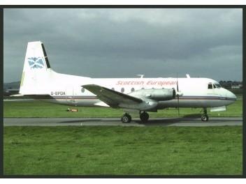 Scottish European, HS 748