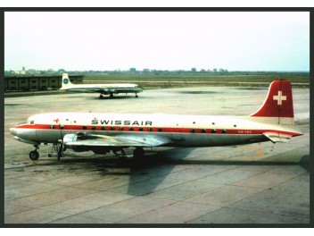 Swissair, DC-6 + Pan Am, DC-7